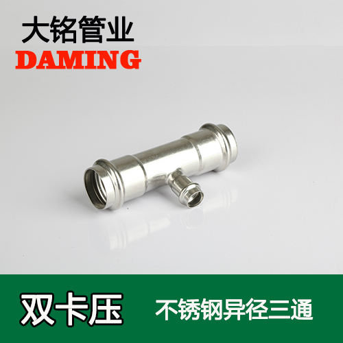 DN50*32 香蕉视频污下载异径三通接头(304 316L)
