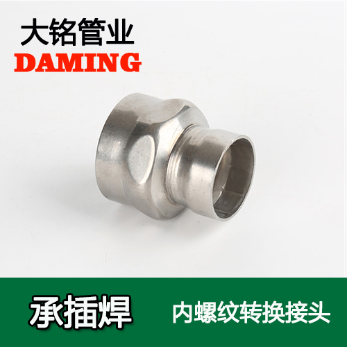 DN50*2 承插焊接式香蕉视频污下载内螺纹转换接头（304 316L）